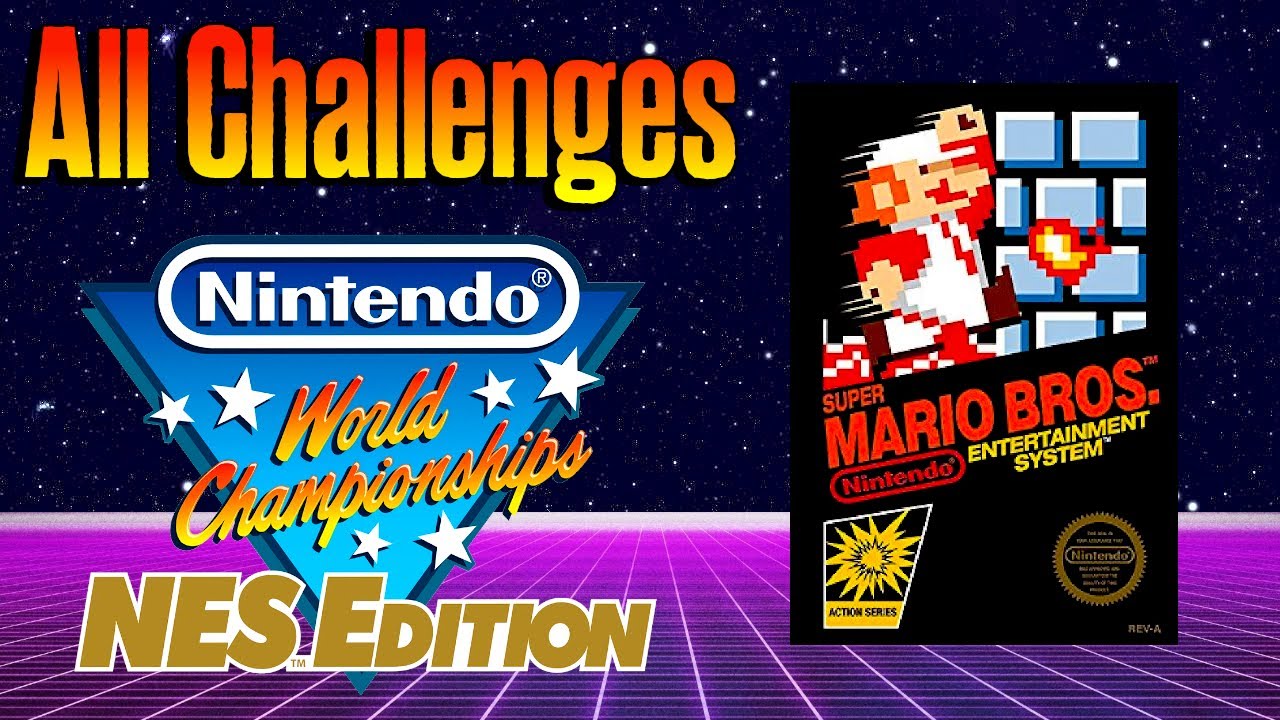 Completing All SMB1 Challenges in Nintendo World Championship NES Edition [Switch]
