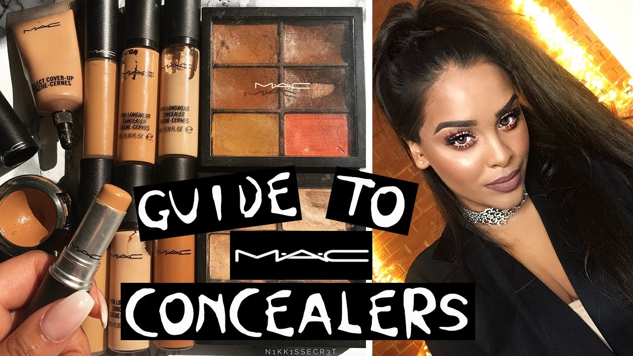 Guide to M.A.C CONCEALERS -which one is BEST for YOU?! NikkisSecretx