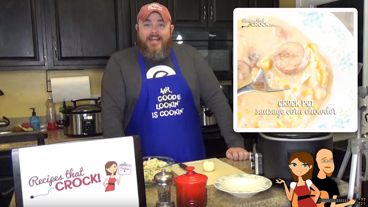 Crock Pot Sausage Corn Chowder