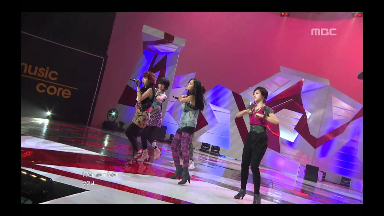 T-ARA & TaeGun - T.T.L, 티아라 & 태군 - 티티엘, Music Core 20090926