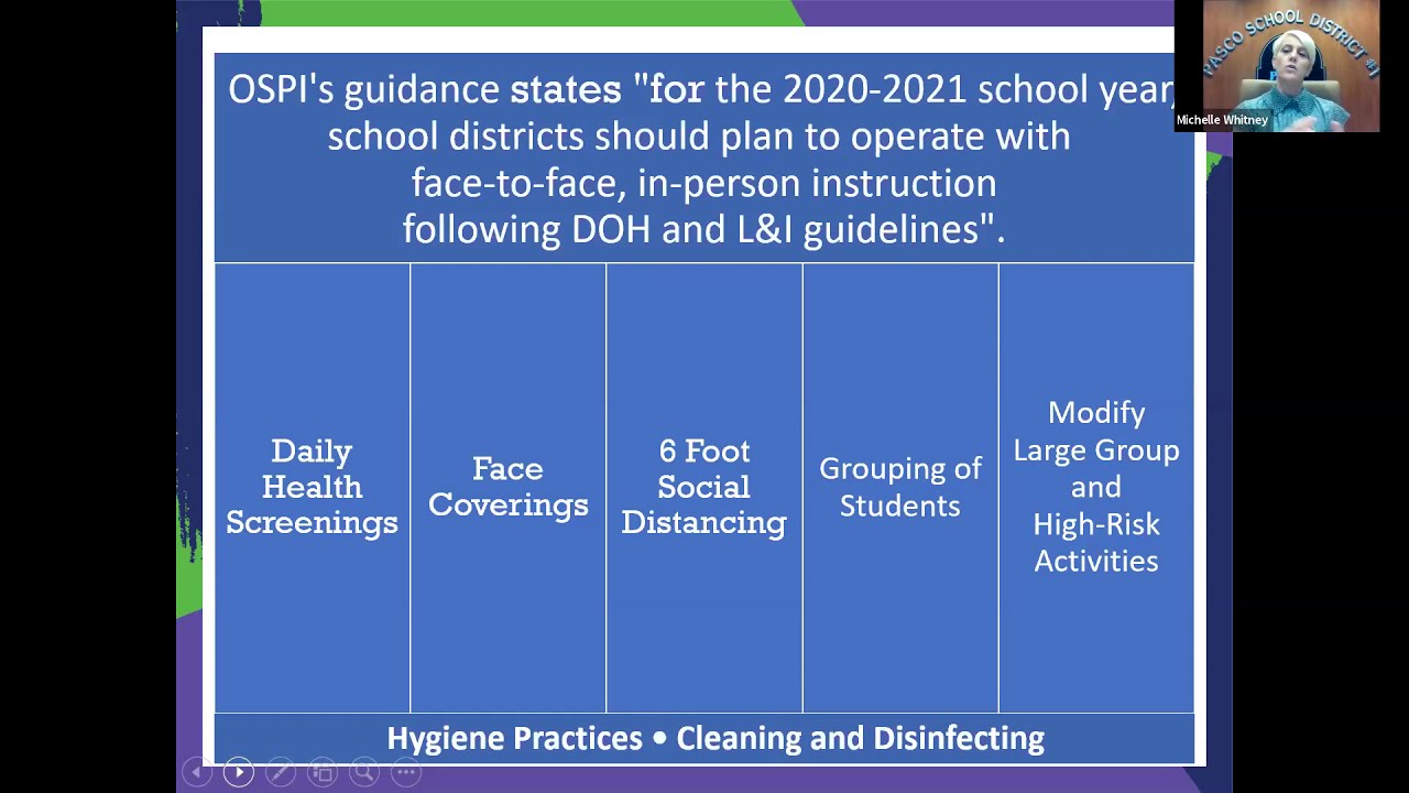 Reopening Pasco Schools: Virtual Town Hall | July 1, 2020