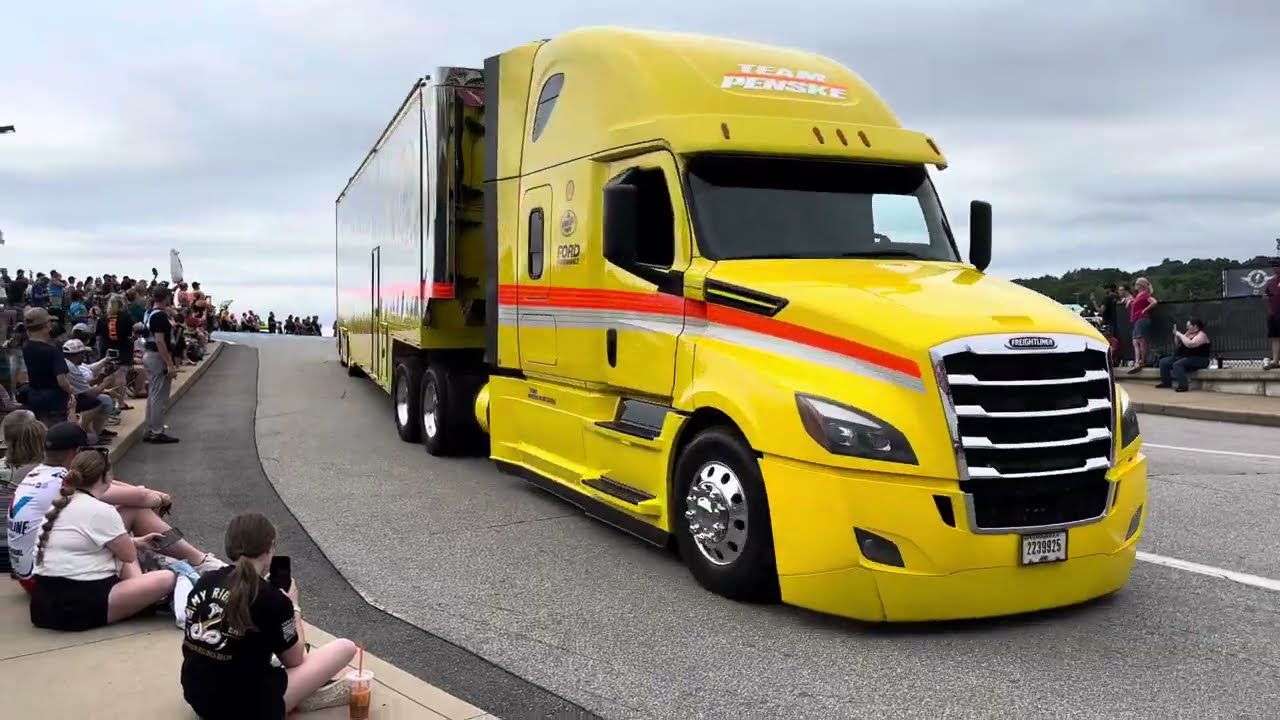 New Hampshire Motor Speedway Hauler parade 2024