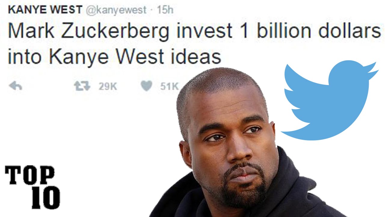 Top 10 Dumbest Kanye West Tweets