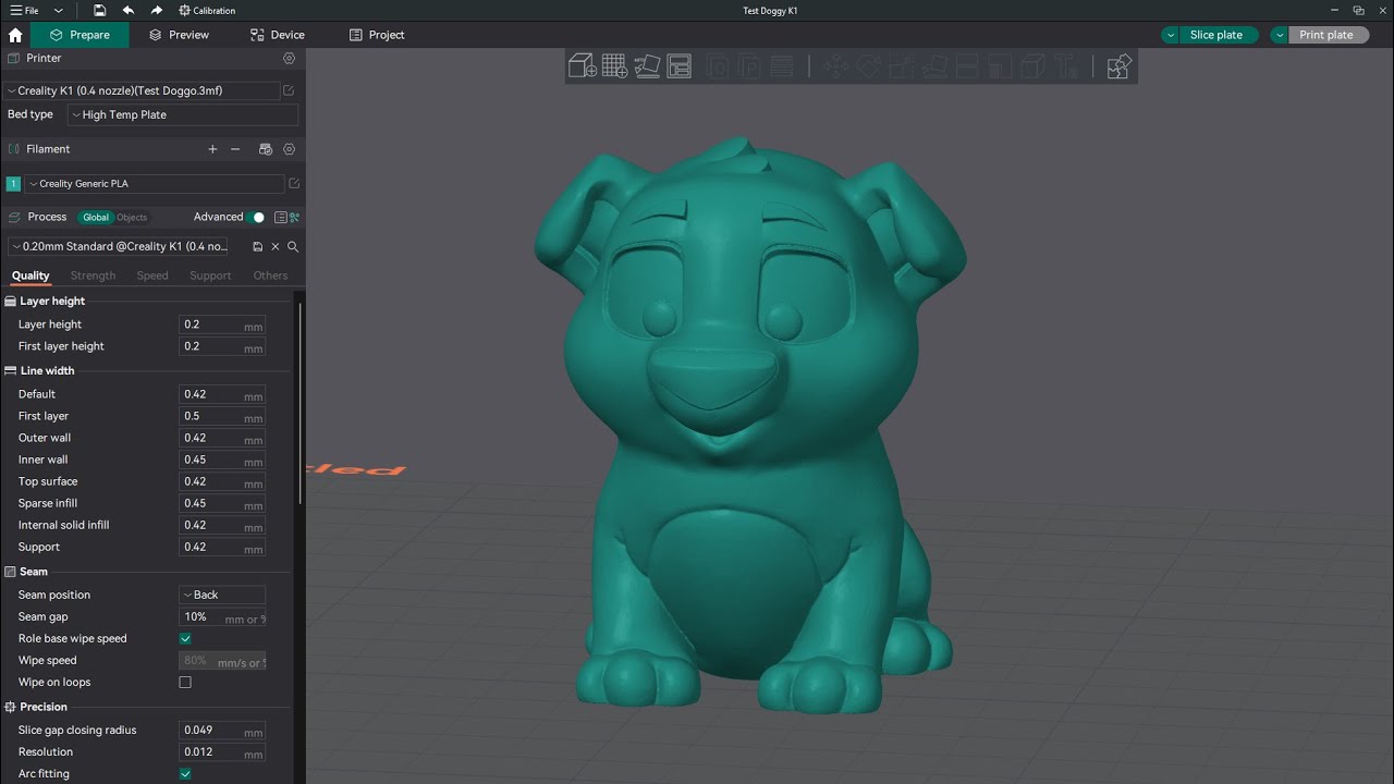 Как использовать ORCA SLICER на Creality K1, K1C, K1 MAX, Ender 3 V3 и других 3D-принтерах