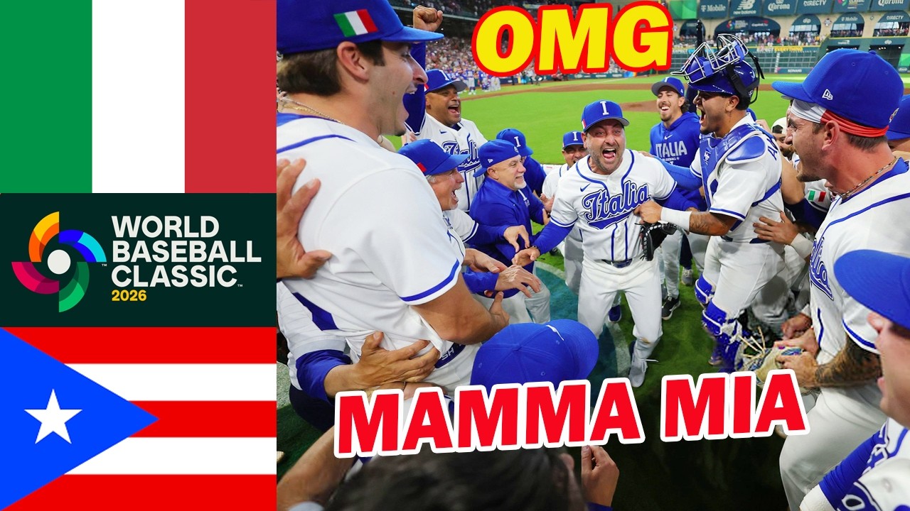 Italy vs Puerto Rico [FULL GAME] Quarterfinal Highlights | World Baseball Classic 2026