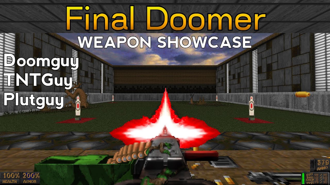 Doom mod weapon showcase: Final Doomer (Doomguy, TNTguy, Plutguy)