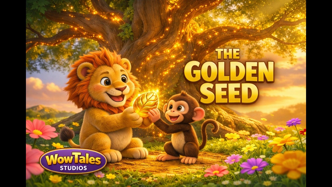 The Golden Seed ✨| A Story of Patience & Kindness