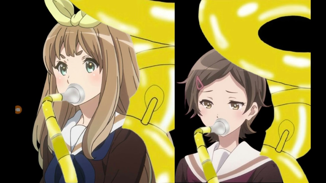 Sound Euphonium (2024) Yuuko Yoshikawa And Hazuki Katou Playing Sousaphone Duet Scene
