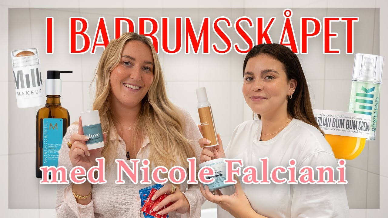 I BADRUMSSKÅPET MED NICOLE FALCIANI