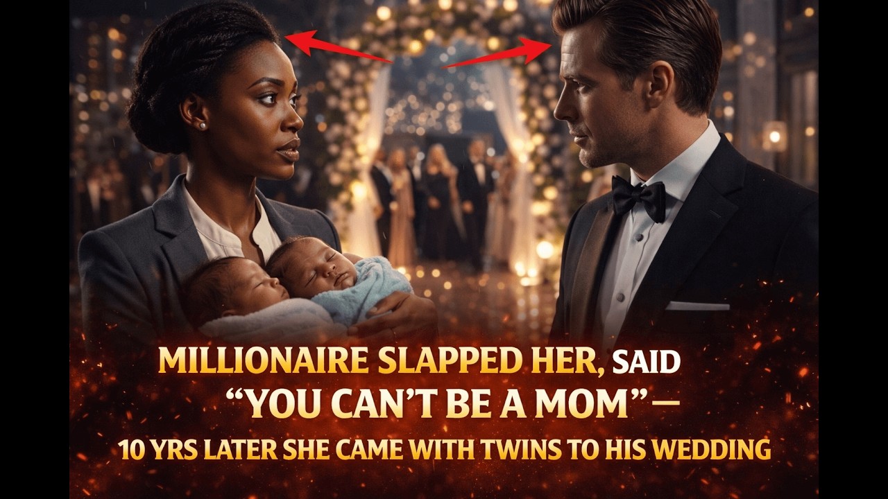 MILLIONAIRE SLAPPED HER, SAID 