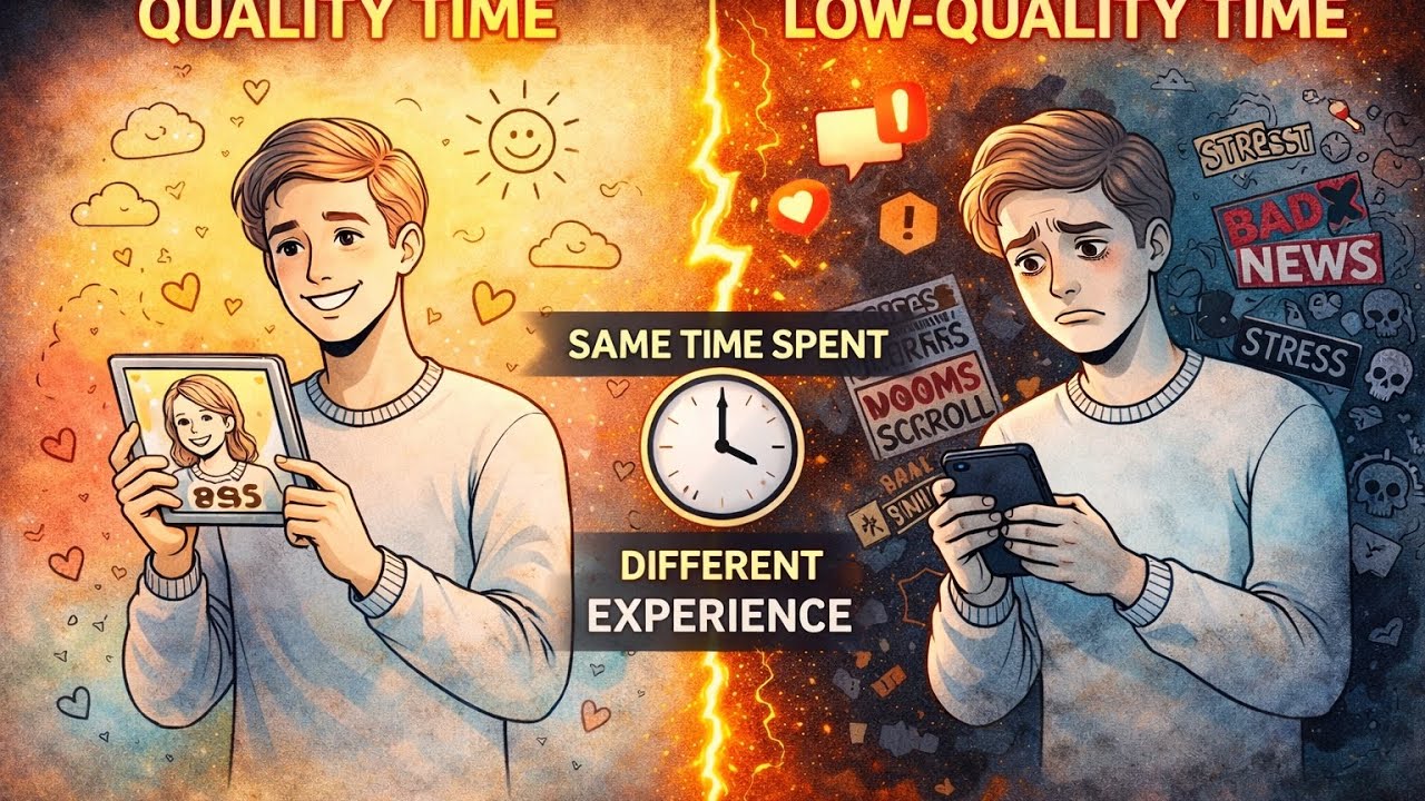 Why the Same Time Feels Different to Your Brain (Quality vs Digital Time)