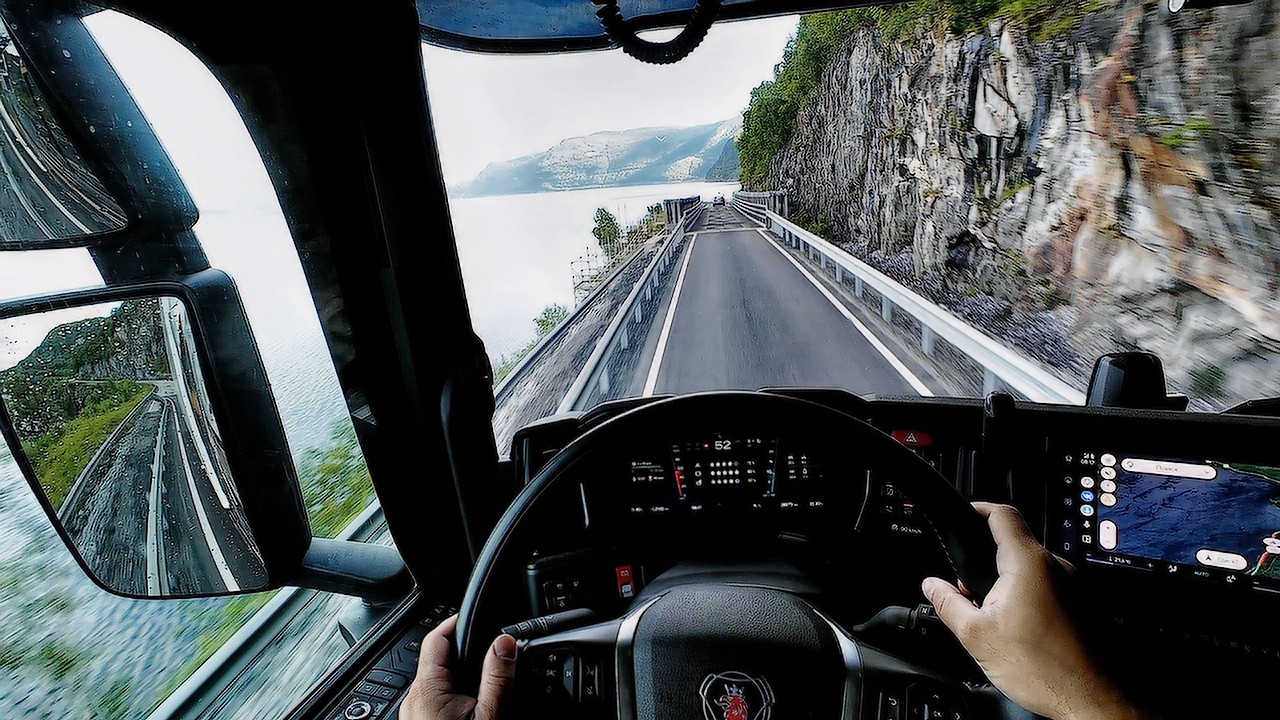 Maksymalna oszczędność paliwa z Scanią V8 660S w g&oacute;rzystym terenie Norwegii!