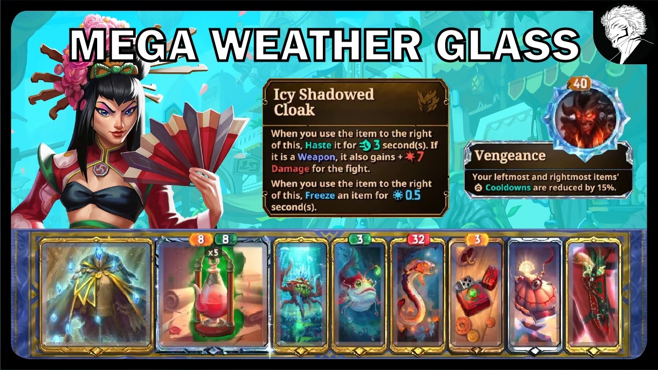 Infinite Scaling Weather Glass! Yeti Crab + Icy Shadowed Cloak | The Bazaar