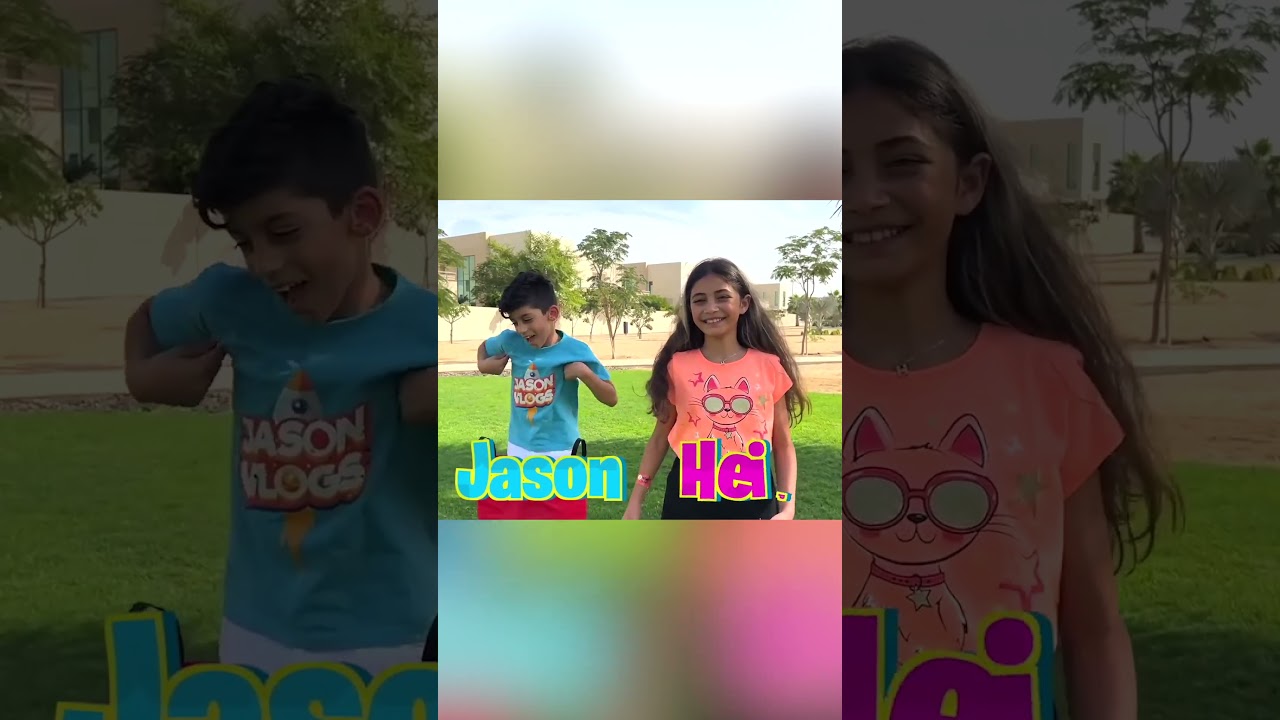 Jason gioca con gli amici 🍏 