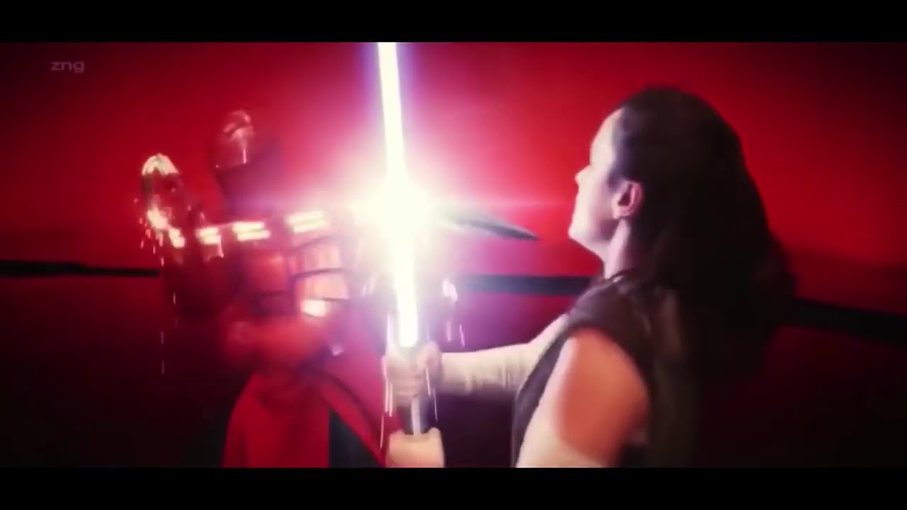 Star Wars: The Last Jedi | Rey & Kylo Ren fight Royal Guards | HD