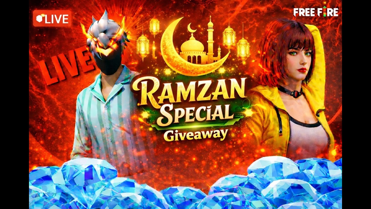 🔴50,000 Diamonds Live Giveaway for zenex ARMY💸|Free Fire PAKISTAN #freefire #freefirelivegiveaway