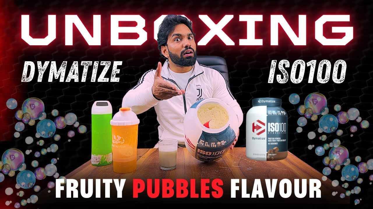 Dymatize ISO 100 Fruity Pebbles Flavour Ka Full Unboxing | Best Isolate Protein 
