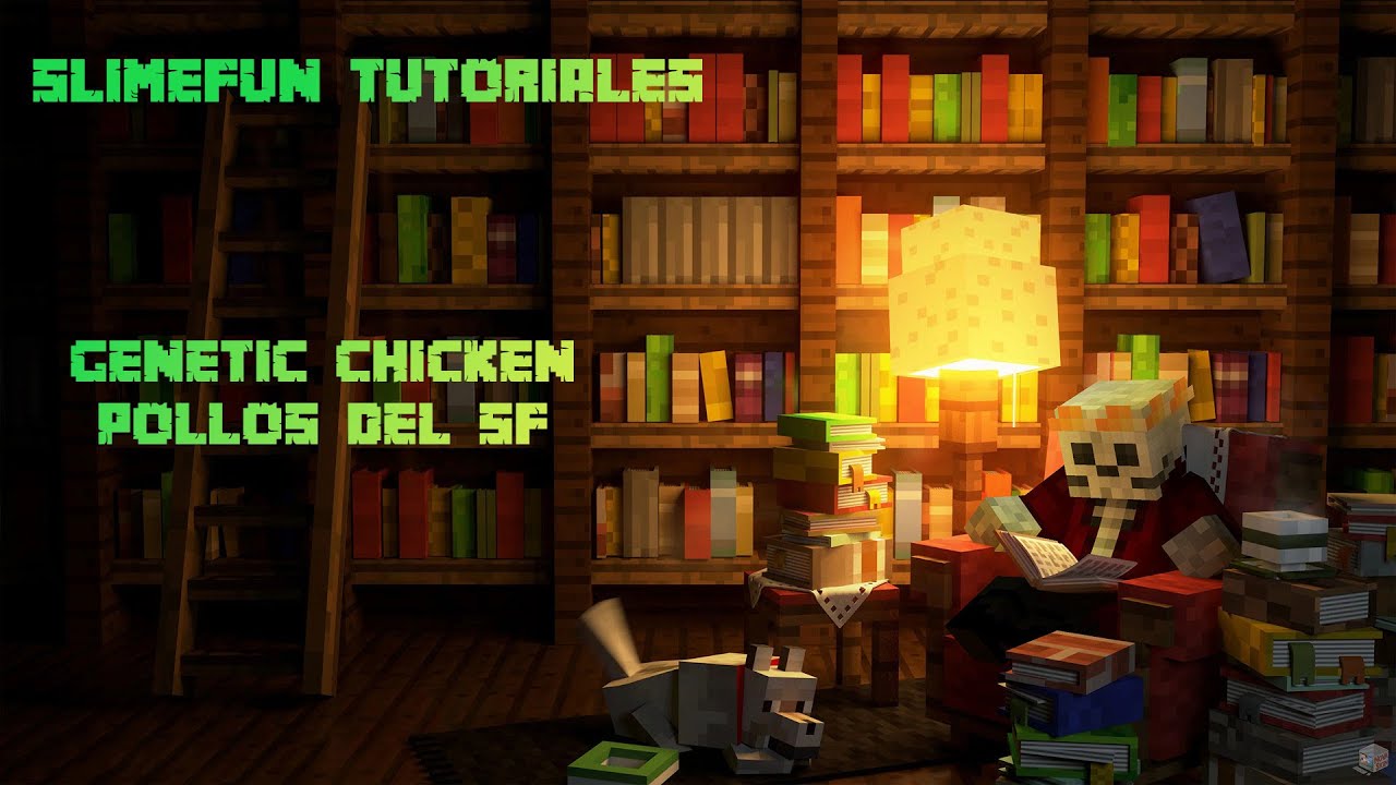 Slimefun tutoriales |  GENETIC CHICKEN (POLLOS)