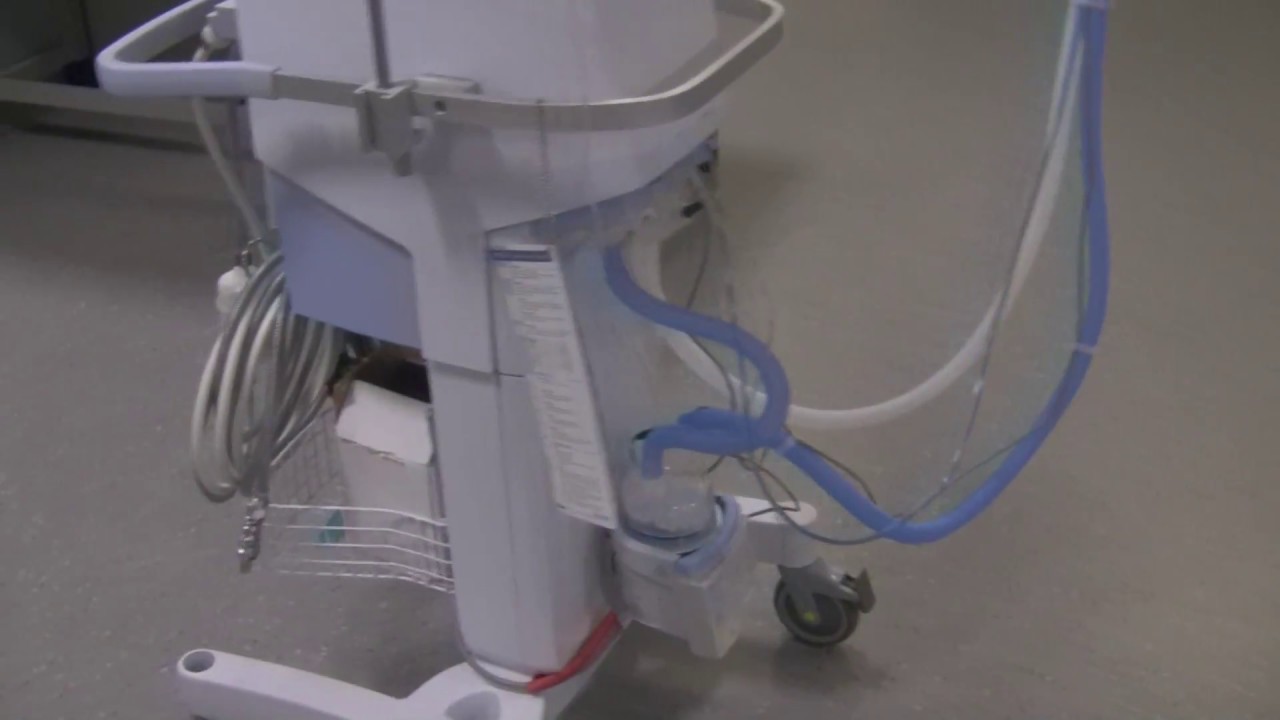 Hamilton G5 Ventilator:  External Features