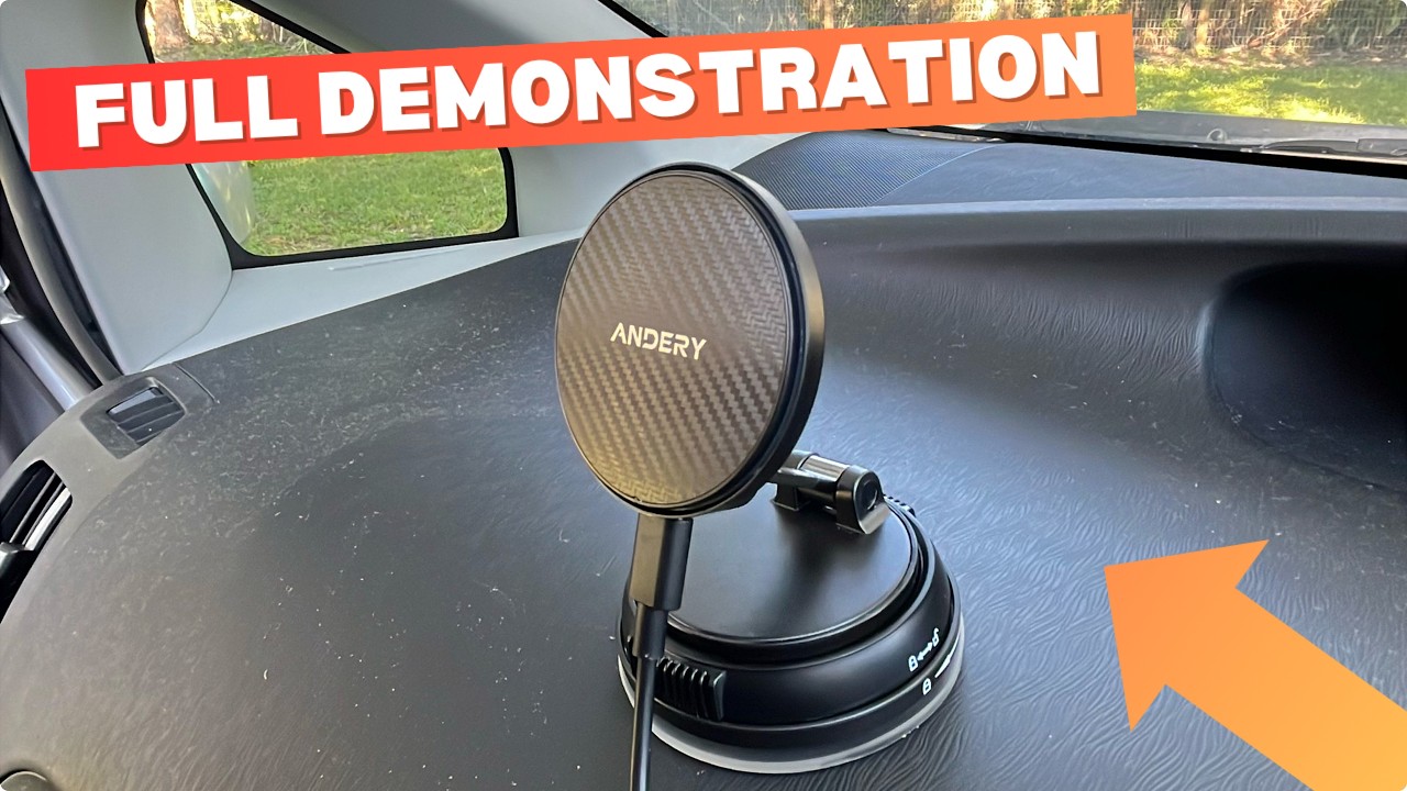 ANDERY Only for iPhone Magsafe Car Mount Charger overview | All The Details You Need!