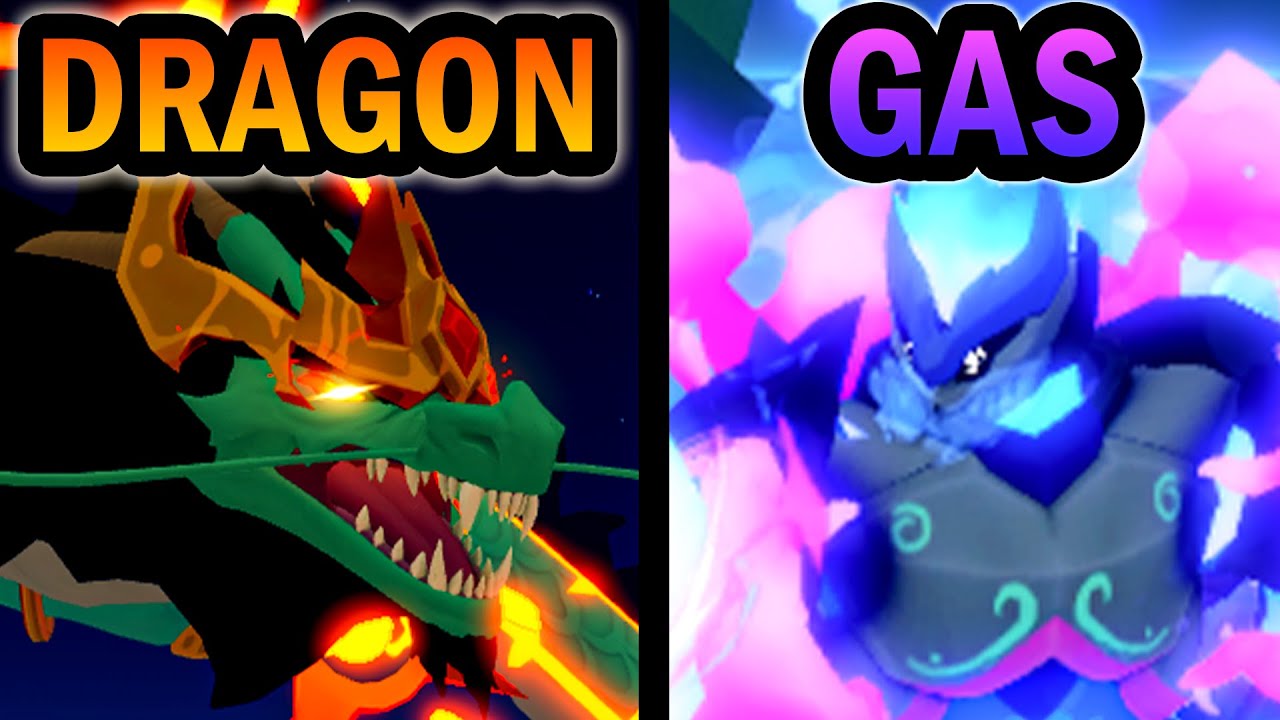 Dragon (Eastern) VS Gas | PVP and Comparison | Blox Fruits