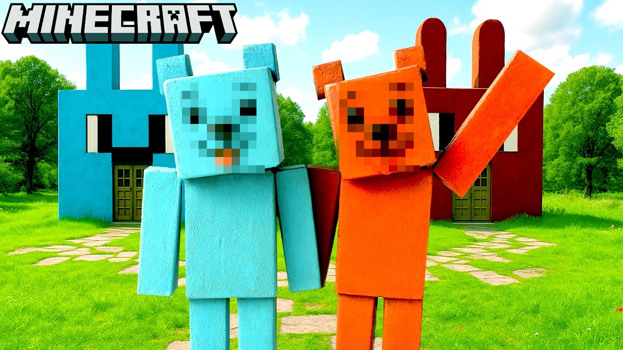 JAK WYGLĄDAMY W PRAWDZIWYM ŻYCIU w Minecraft? 😱✨