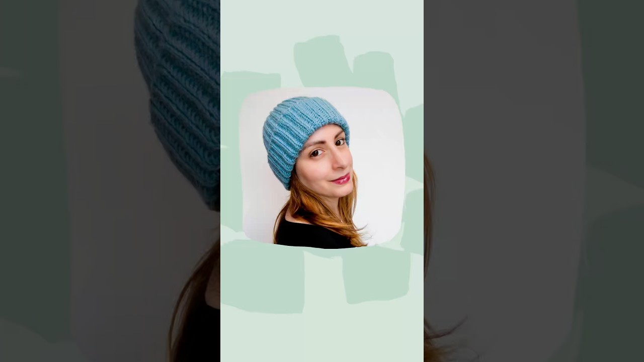 Cappellino facilissimo unisex 🧶 #uncinetto #tutorial #crochet #hat