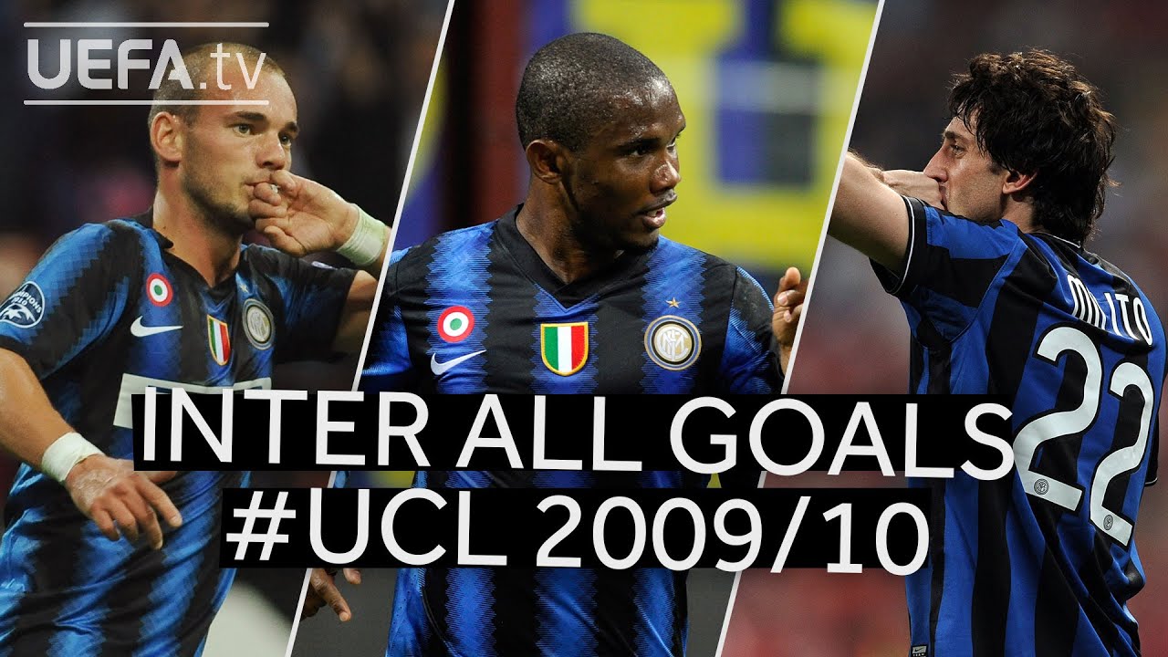 ⚫🔵 SNEIJDER, ETO'O, MILITO | All 2009/10 INTER #UCL Goals!