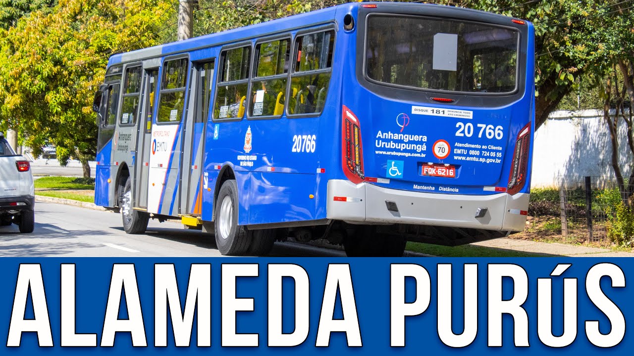 Alameda Purús (Barueri/SP) - Movimentação de Ônibus #837