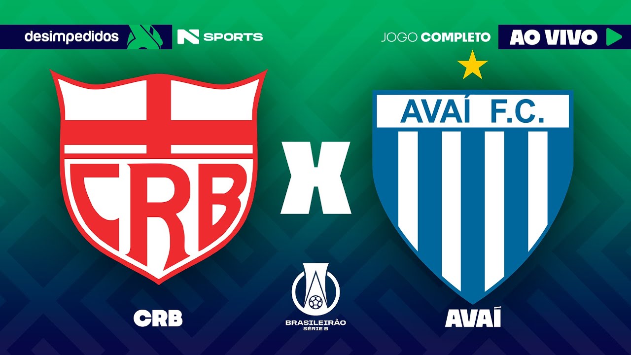 🔴 CRB X AVA&Iacute; | AO VIVO E COM IMAGENS | BRASILEIR&Atilde;O S&Eacute;RIE B 2025