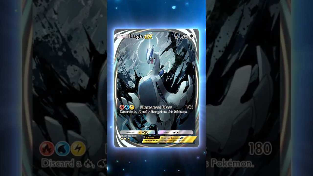 Opening 10 Pokemon Pocket Packs - Wisdom Of Sea and Sky Lugia!