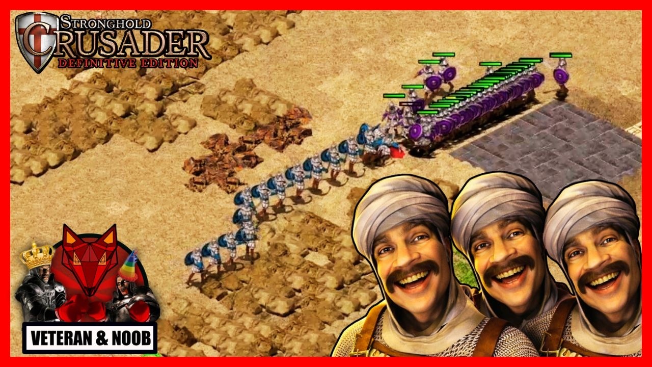 Das Reich der Kamele | Kreuzzugsmarsch | #17 | Veteran & Noob | Stronghold Crusader DE