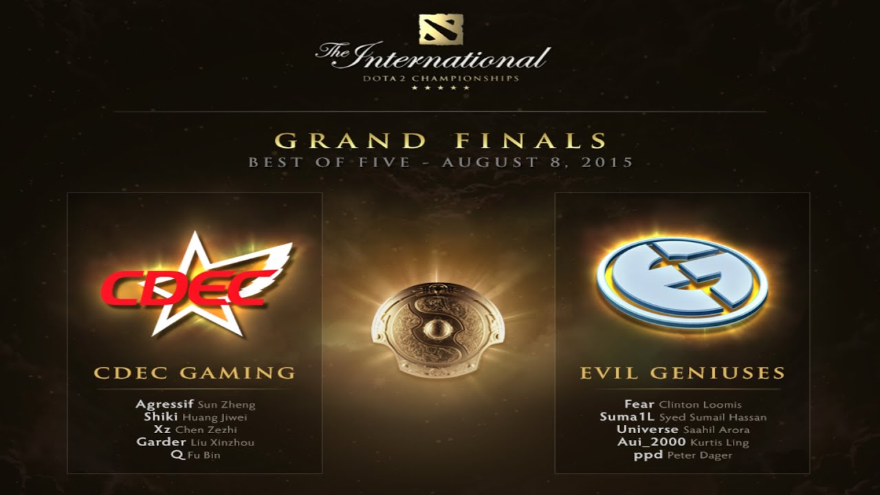 DOTA 2 TI5 GRAND FINAL - CDEC vs EG