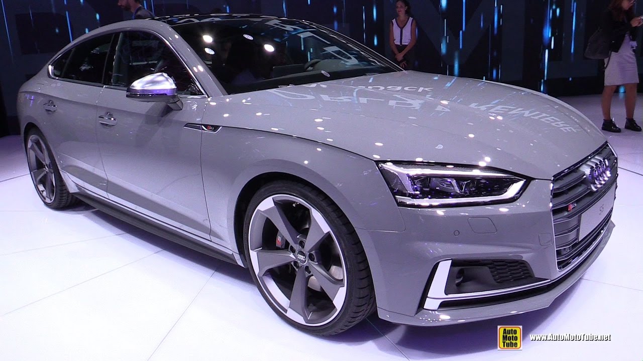 2017 Audi S5 Sportback - Exterior and Interior Walkaround - 2016 Paris Motor Show