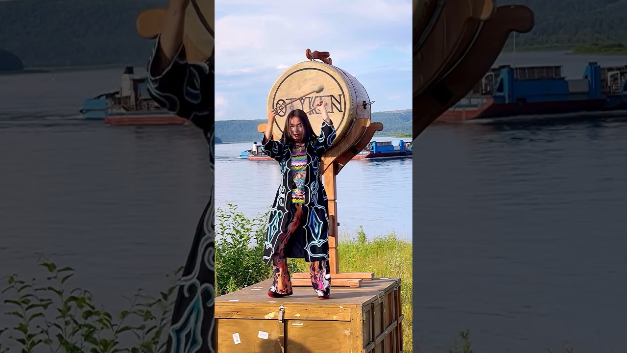 OTYKEN - KHAN BLUES / ROCK&rsquo;N&rsquo;ROLL #otyken #indigenous #russia #siberian #native #dance #top #девушка