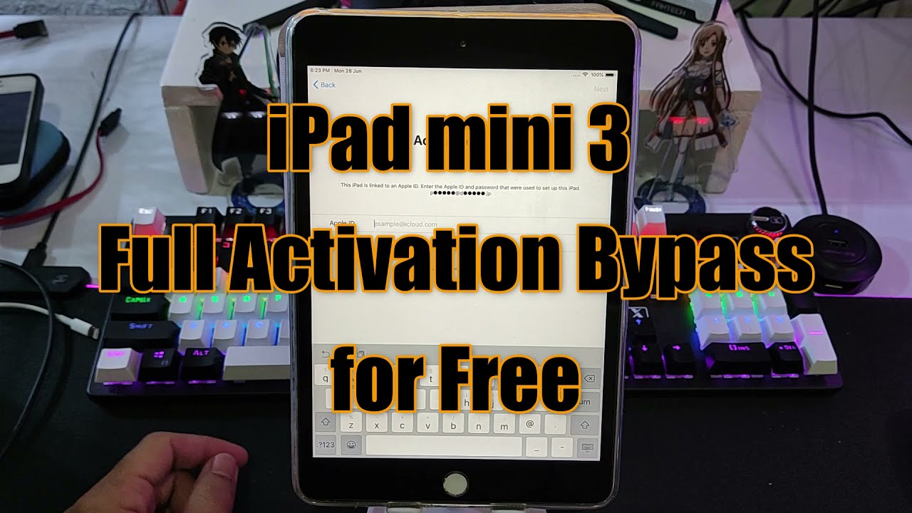 (iPad mini 3) ios 12.5.1 Full activation  bypass 2021