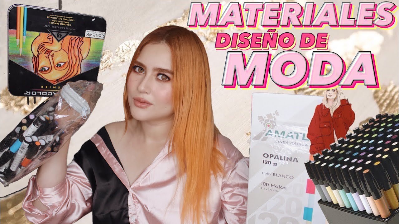 MATERIALES PARA ILUSTRACIÓN DE MODA | Diseño de Moda | Pau Chong