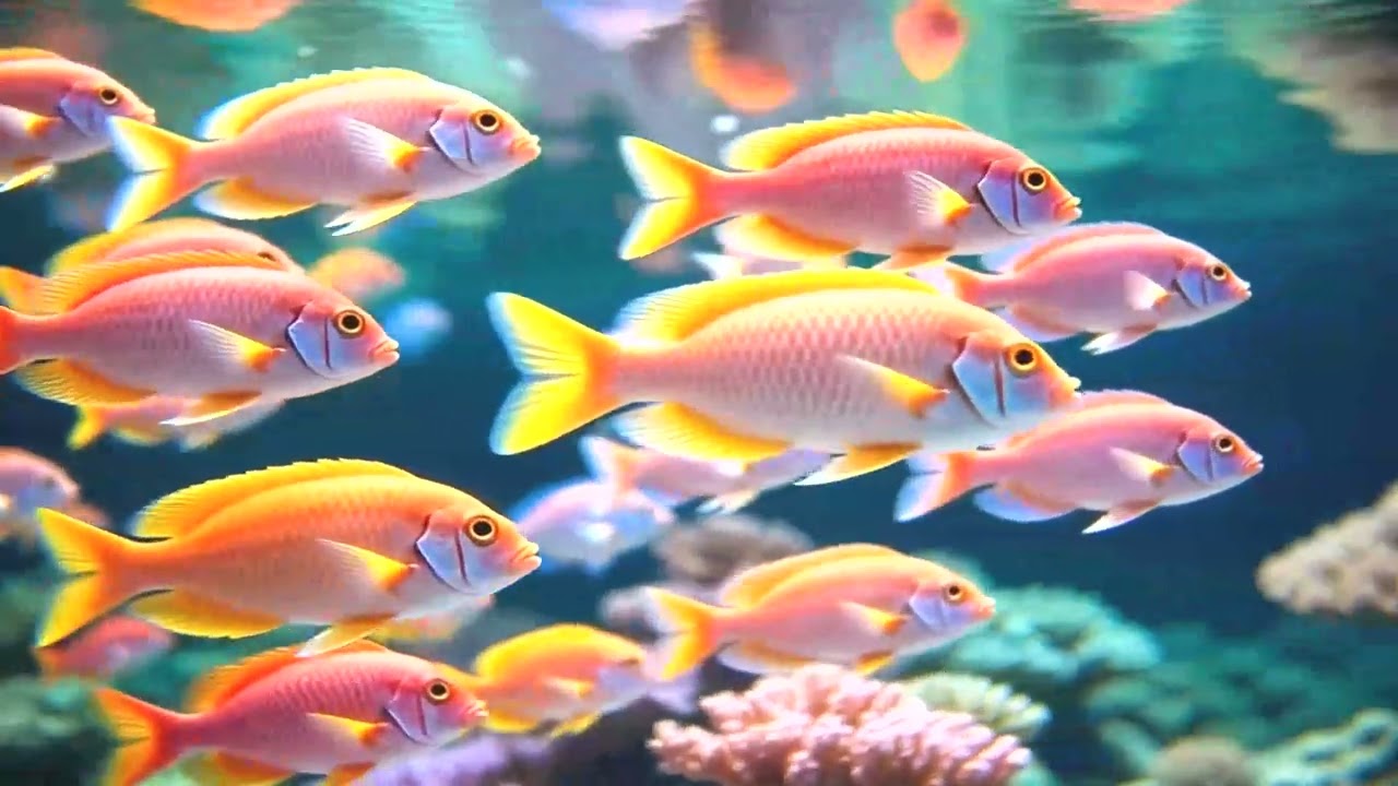 Ultimate Aquarium Relaxation 4K  Deep Sleep & Ocean Calm