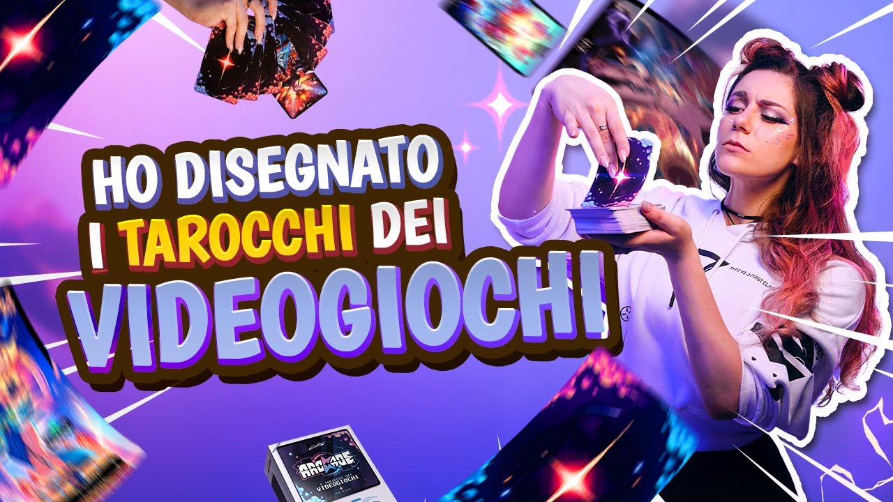Come ho creato in 9 mesi i TAROCCHI DEI VIDEOGIOCHI |  Vi presento le ARCKADE