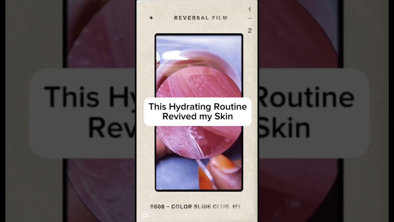 Hydrating Routine for damaged skinbarrier #skincare #skincarecommunity #skincareroutine #kbeauty