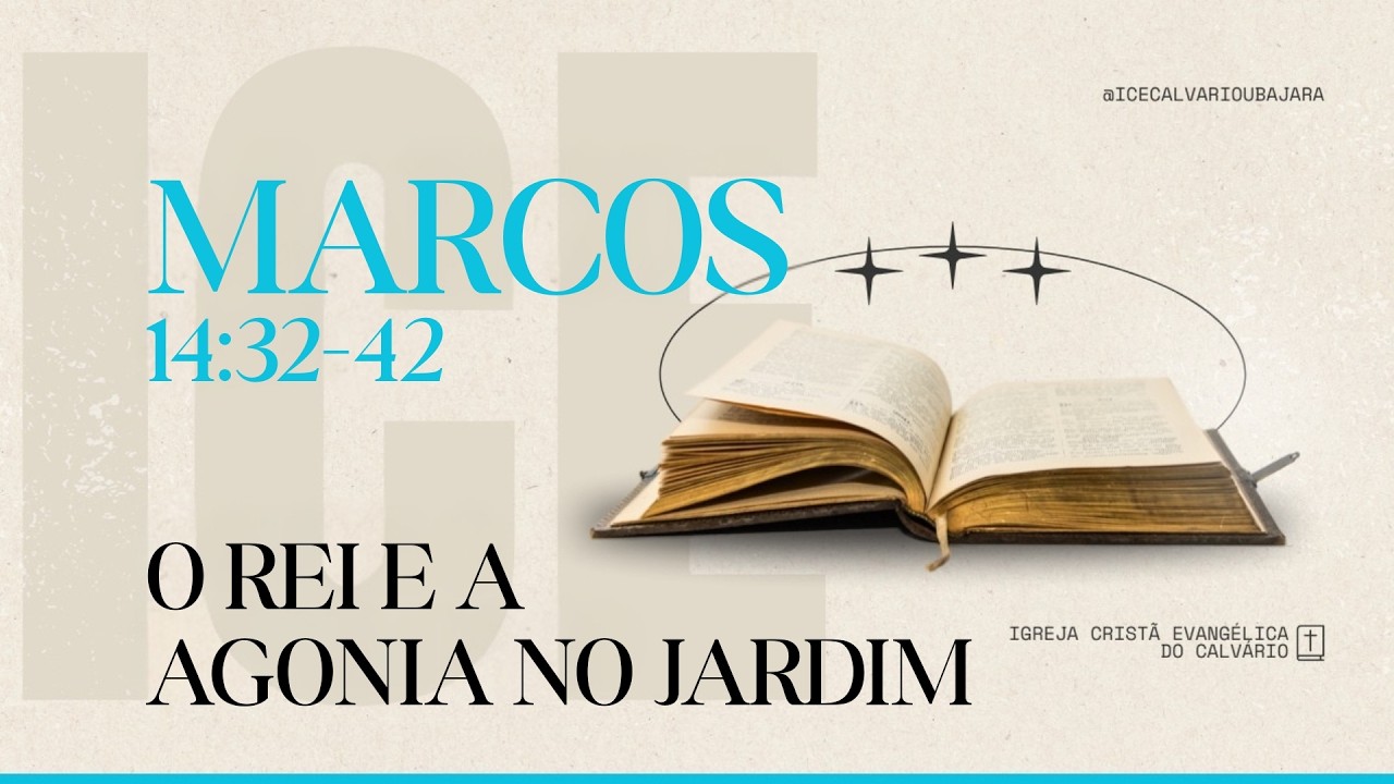 O Rei e a agonia no jardim | (Marcos 14.32-42) | Pr. Phylippe Santos