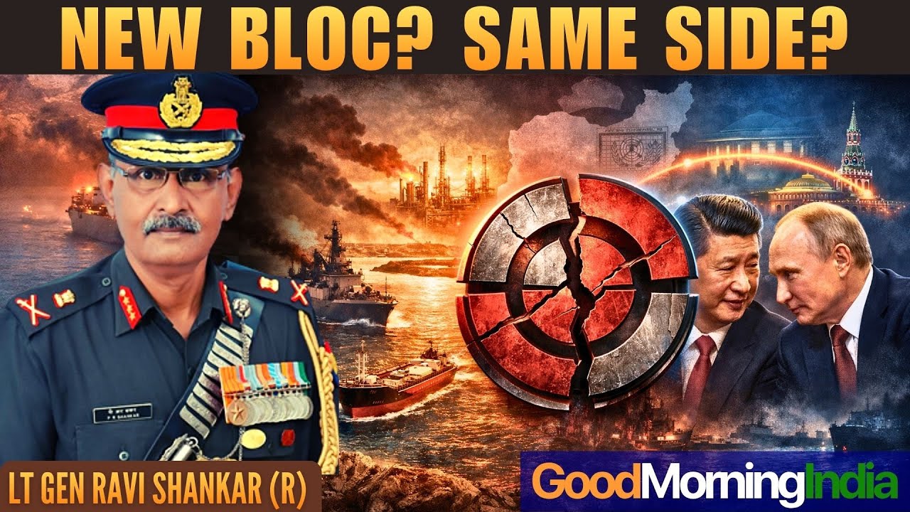 Iran War Day 47: Russia, China discuss a new bloc - same camp or different game? &bull; Lt Gen R Shankar