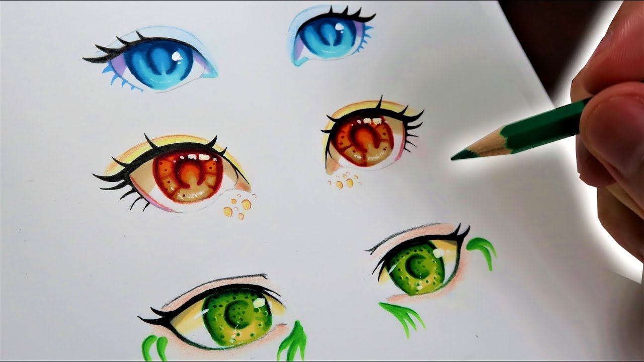 Comment Dessiner des Yeux d'Anime ! (Techniques faciles)