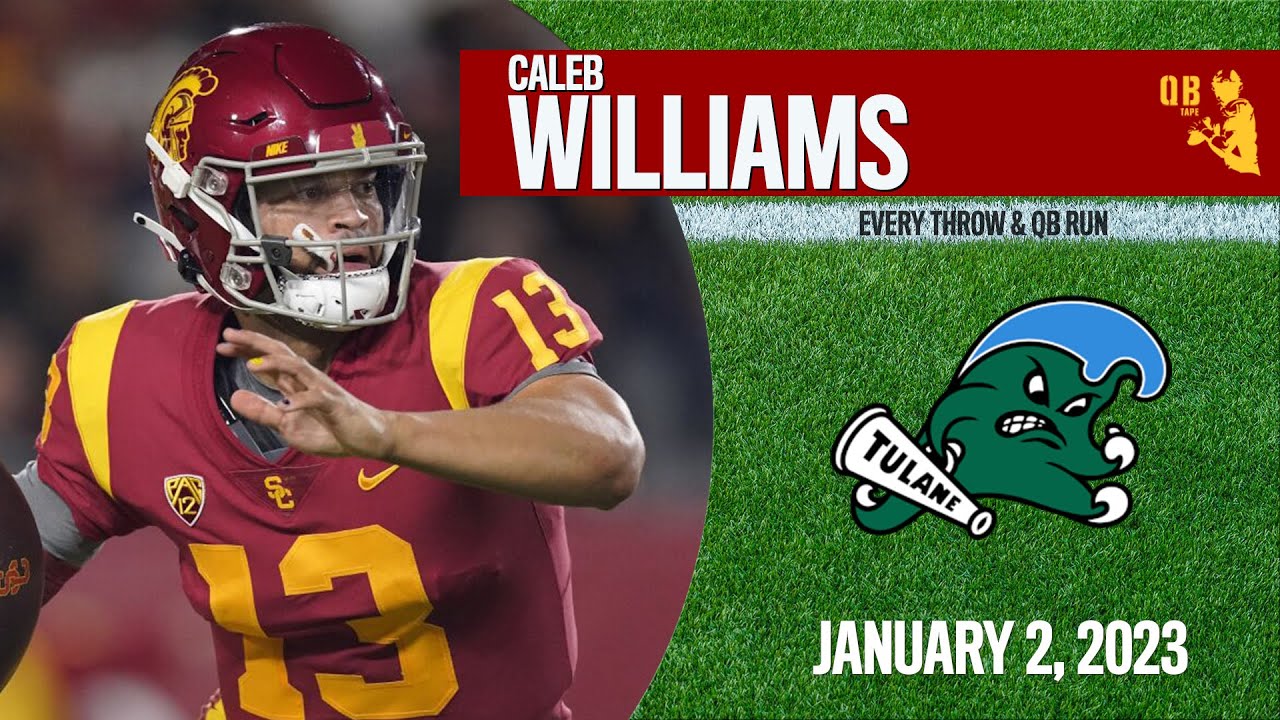 Caleb Williams - Every Throw vs Tulane
