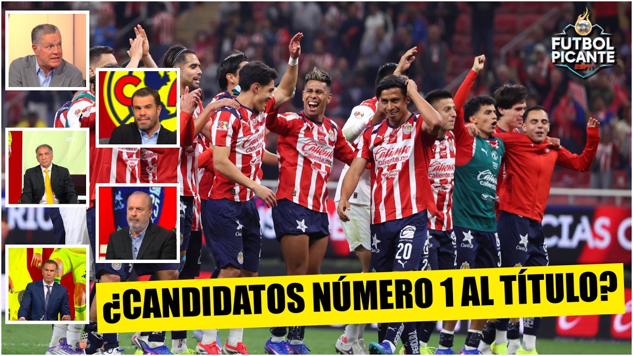 CHIVAS se postula al TÍTULO tras VENCER al AMÉRICA. CRUZ AZUL, su PRÓXIMO gran RETO | Futbol Picante