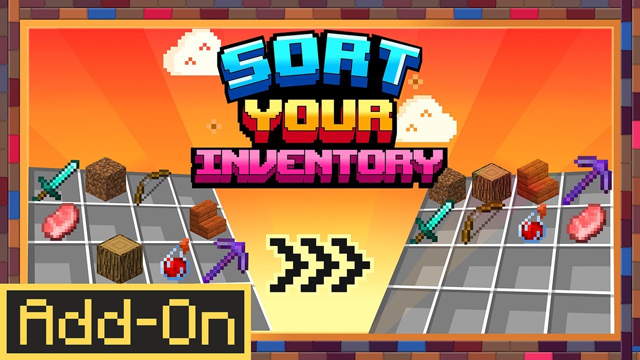 Inventar sortieren &ndash; Add-on: Behebt sofort das Chaos in Minecraft Bedrock Edition