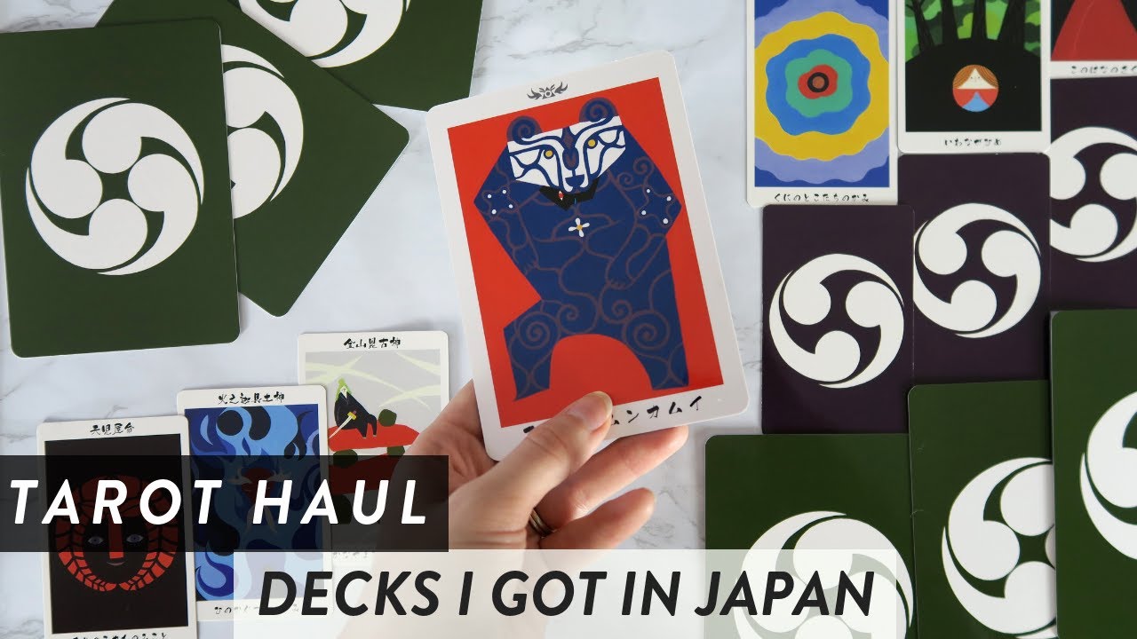 TAROT HAUL || DECKS I GOT IN JAPAN