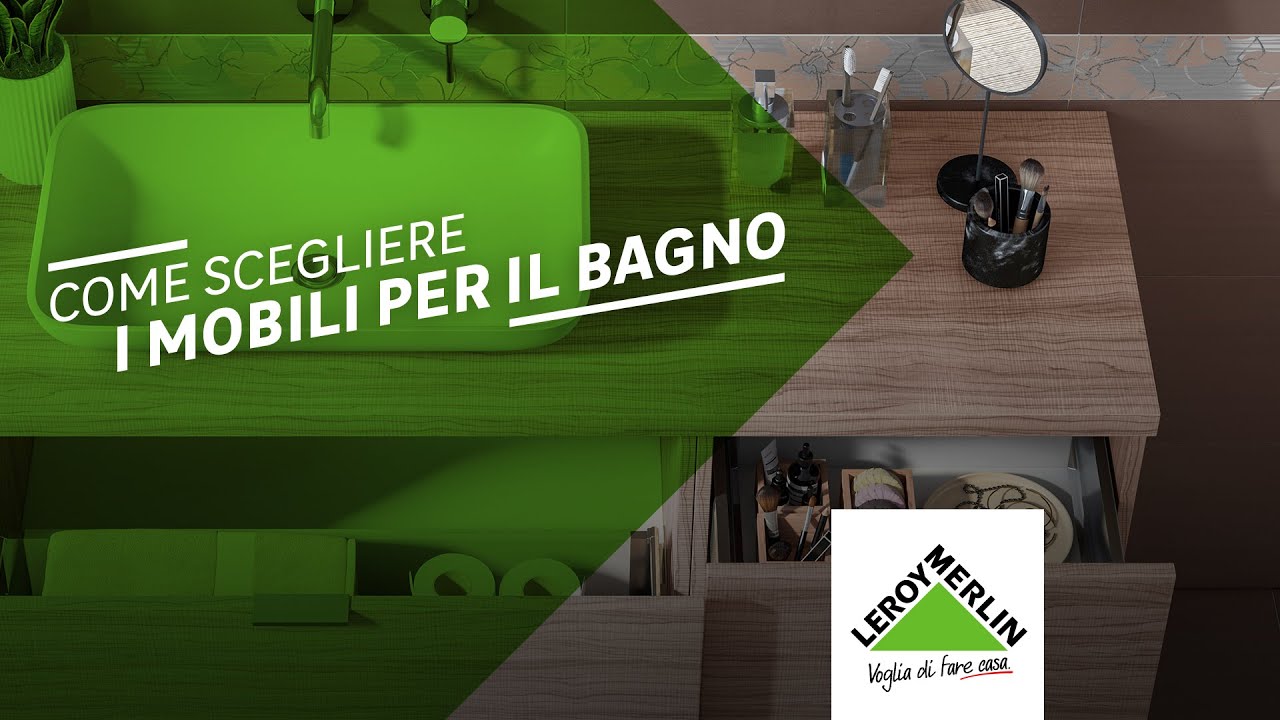 Arredo bagno: come scegliere i mobili per il bagno | Leroy Merlin