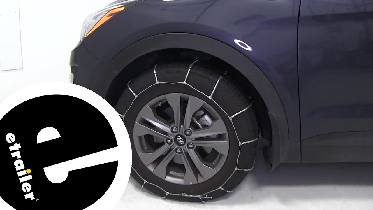 etrailer | Feature Breakdown: Glacier Cable Tire Chains