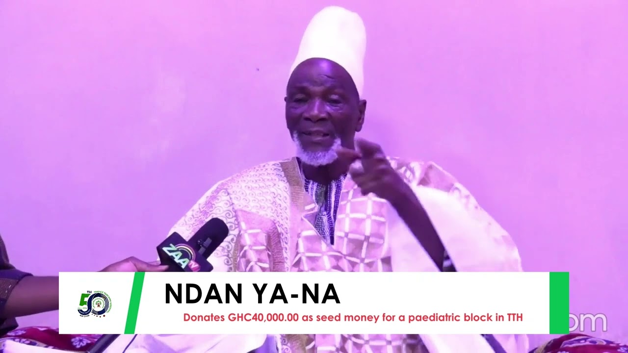 THE OVERLORD OF DAGBON, NDAN YA-NA DONATE SEED MONEY TO TTH